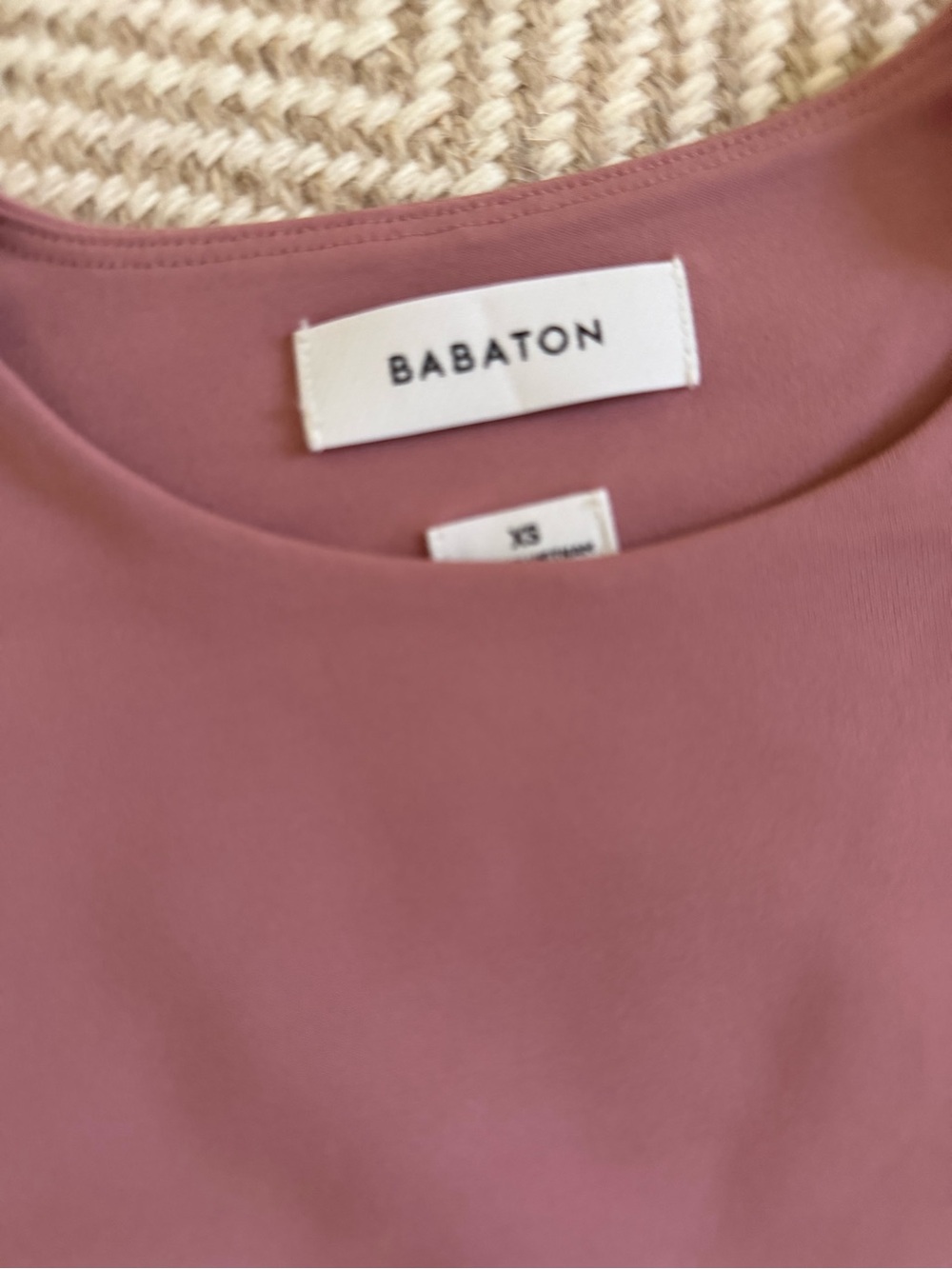 Babaton Rose-Mauve Sleeveless Top